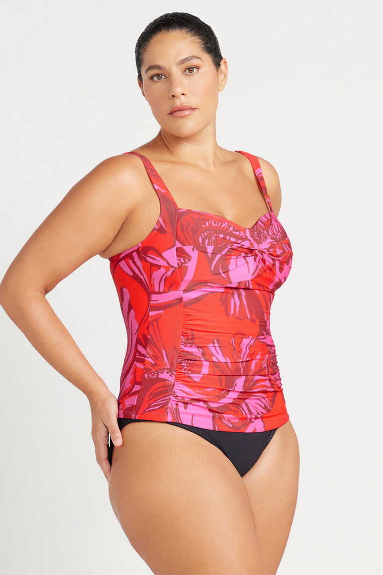 Artesands Les Fauves Botticelli Multi Cup Tankini - Womens Tankini Bikini Tops - Big Sun Vernon  | Okanagan Beachwear