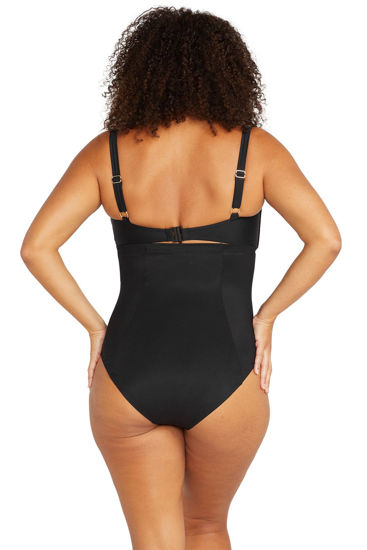 Artesands Sculpt Michelangelo High Waist Bottom - Womens High Waisted Bikini Bottoms - Big Sun Vernon  | Okanagan Beachwear