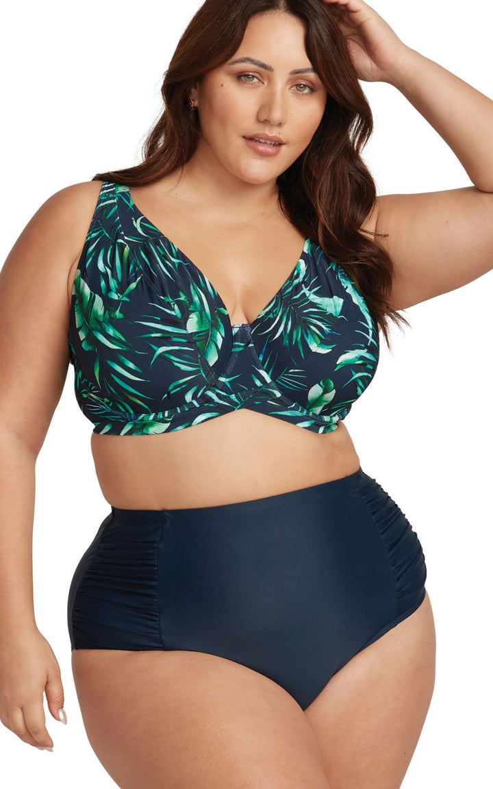 Artesands Hues Boticelli Swim Pant - Womens High Waisted Bikini Bottoms - Big Sun Vernon  | Okanagan Beachwear