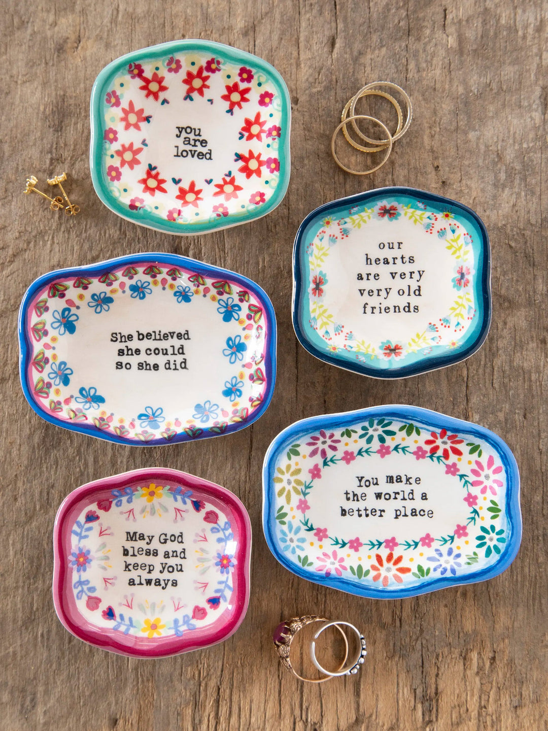 Natural Life Mini Artisan Dish - You Are Loved