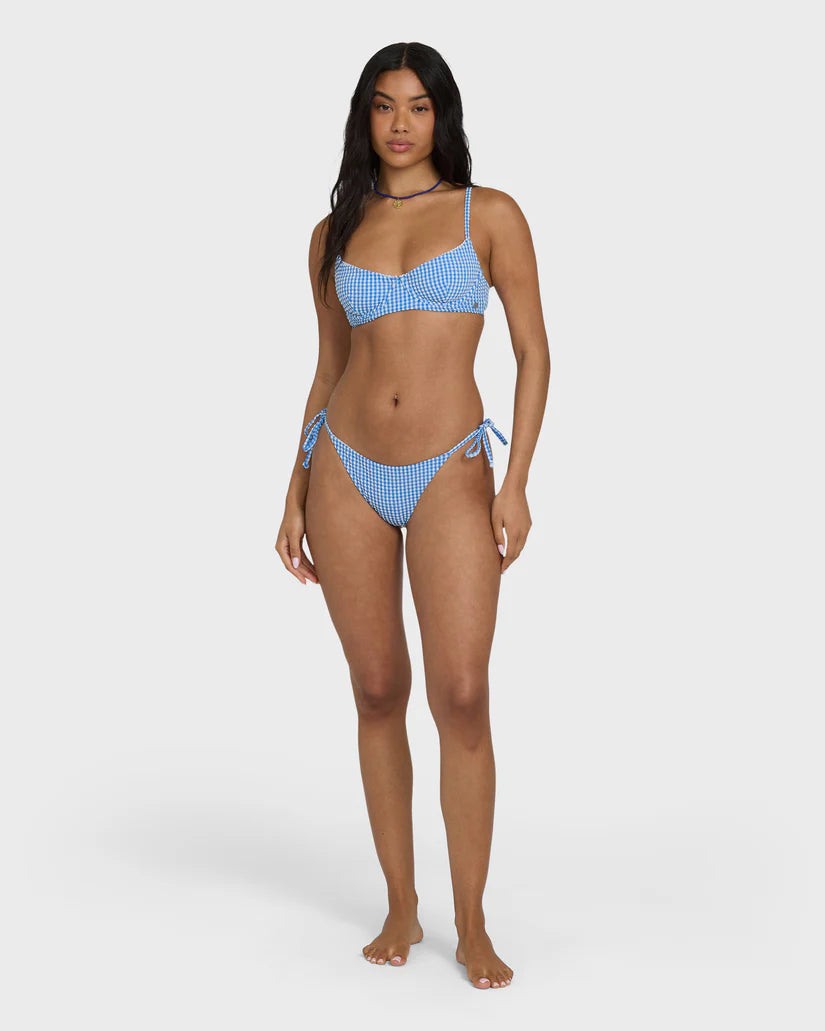Billabong Mini Wave Check Helena Underwire Bikini Top