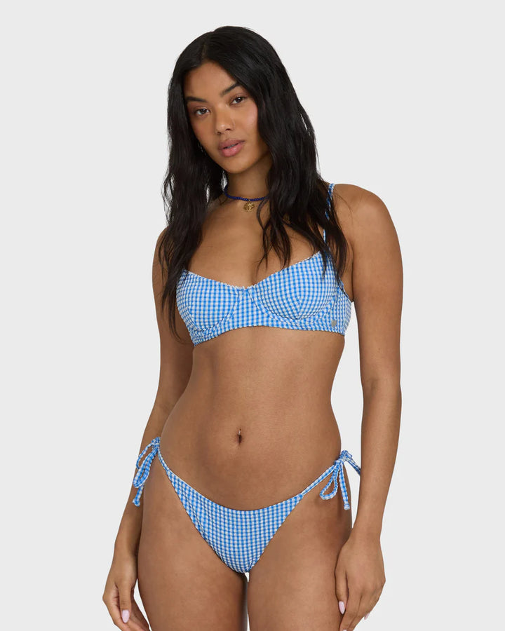 Billabong Mini Wave Check Helena Underwire Bikini Top