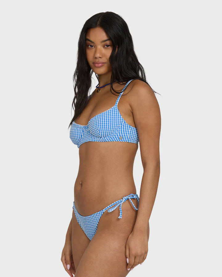 Billabong Mini Wave Check Helena Underwire Bikini Top