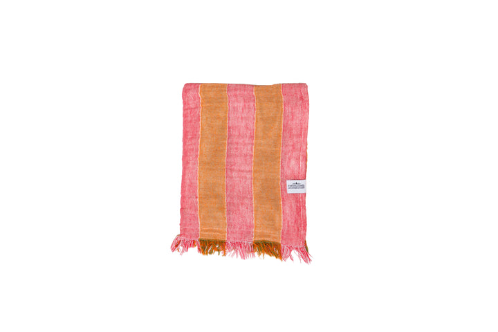 Tofino Towel Banks Muslin Gauze Stripe Towel - Beach Towels - Big Sun Vernon  | Okanagan Beachwear