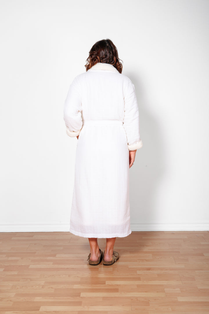 Tofino Towel Boreal Fleece Robe - Womens Sleep Tops - Big Sun Vernon  | Okanagan Beachwear