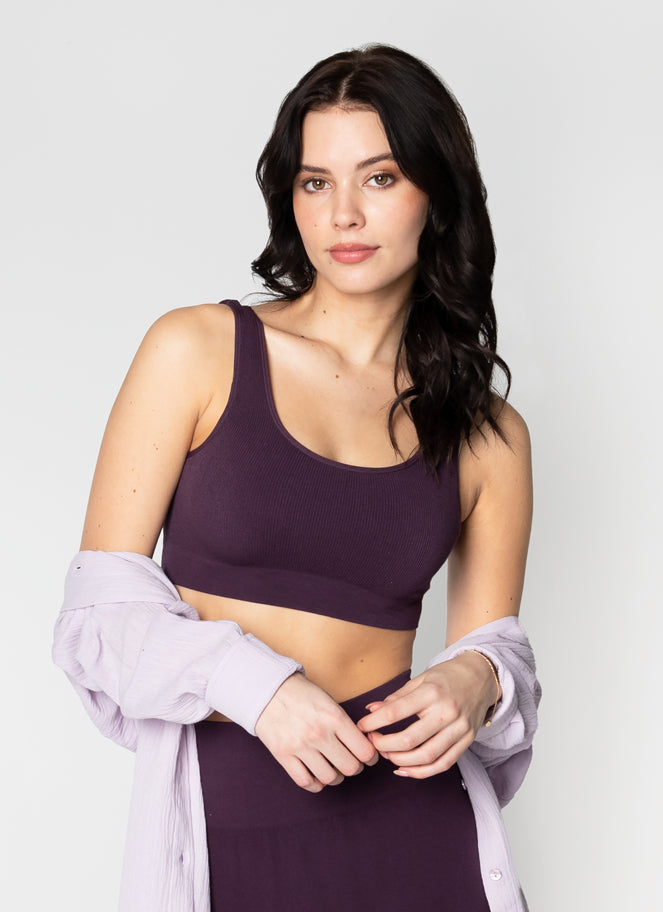 C'est Moi Bamboo Rib Bralette - Womens Tank - Big Sun Vernon  | Okanagan Beachwear