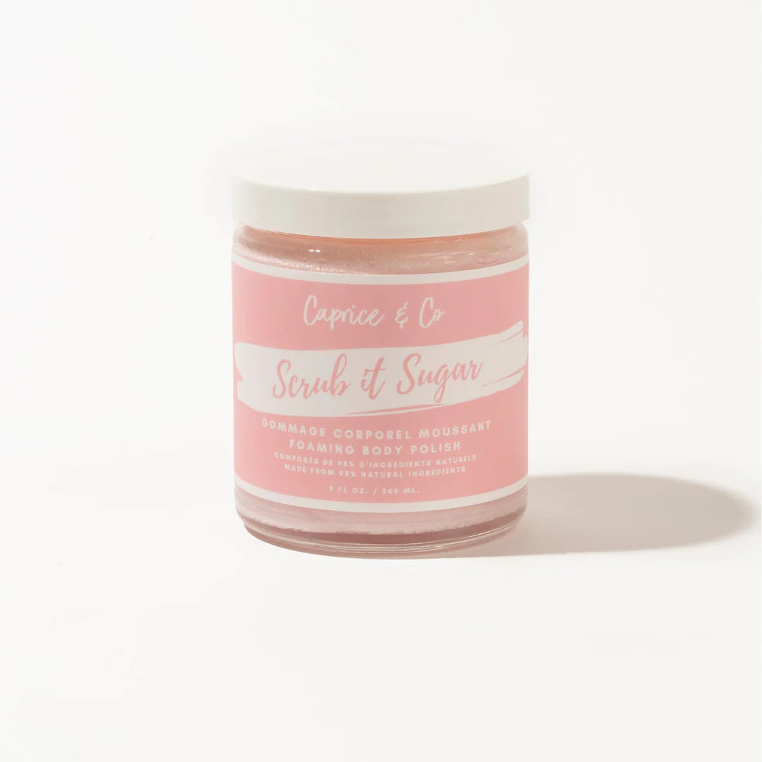 Caprice & Co Foaming Body Scrub - Sugared Blackberry + Pink Cotton Candy