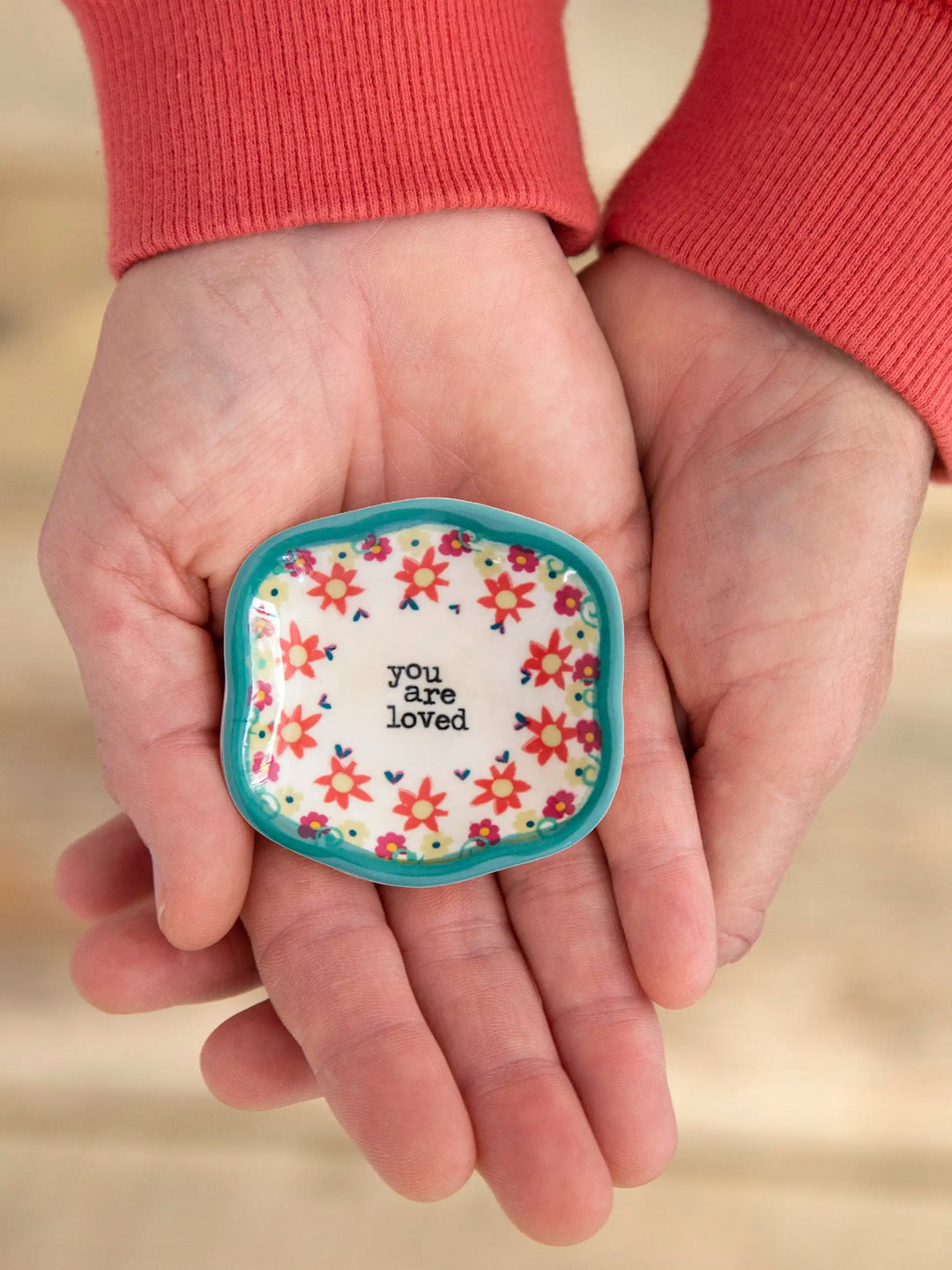 Natural Life Mini Artisan Dish - You Are Loved