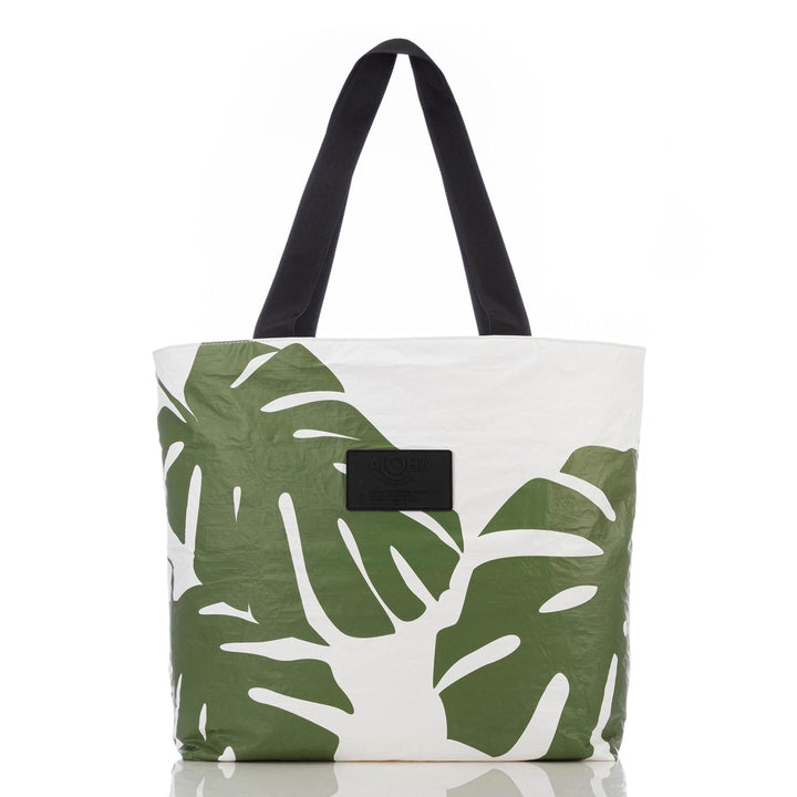 Aloha Monstera Day Tripper - Tote Bags - Big Sun Vernon  | Okanagan Beachwear
