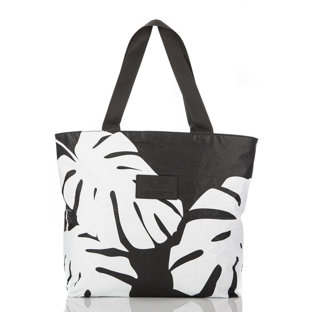Aloha Monstera Day Tripper - Tote Bags - Big Sun Vernon  | Okanagan Beachwear