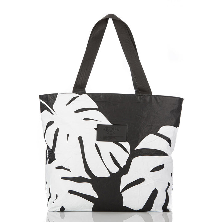 Aloha Monstera Day Tripper - Tote Bags - Big Sun Vernon  | Okanagan Beachwear