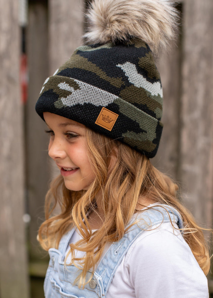 Panache Kids Cuffed Knit Hat - Toques - Big Sun Vernon  | Okanagan Beachwear