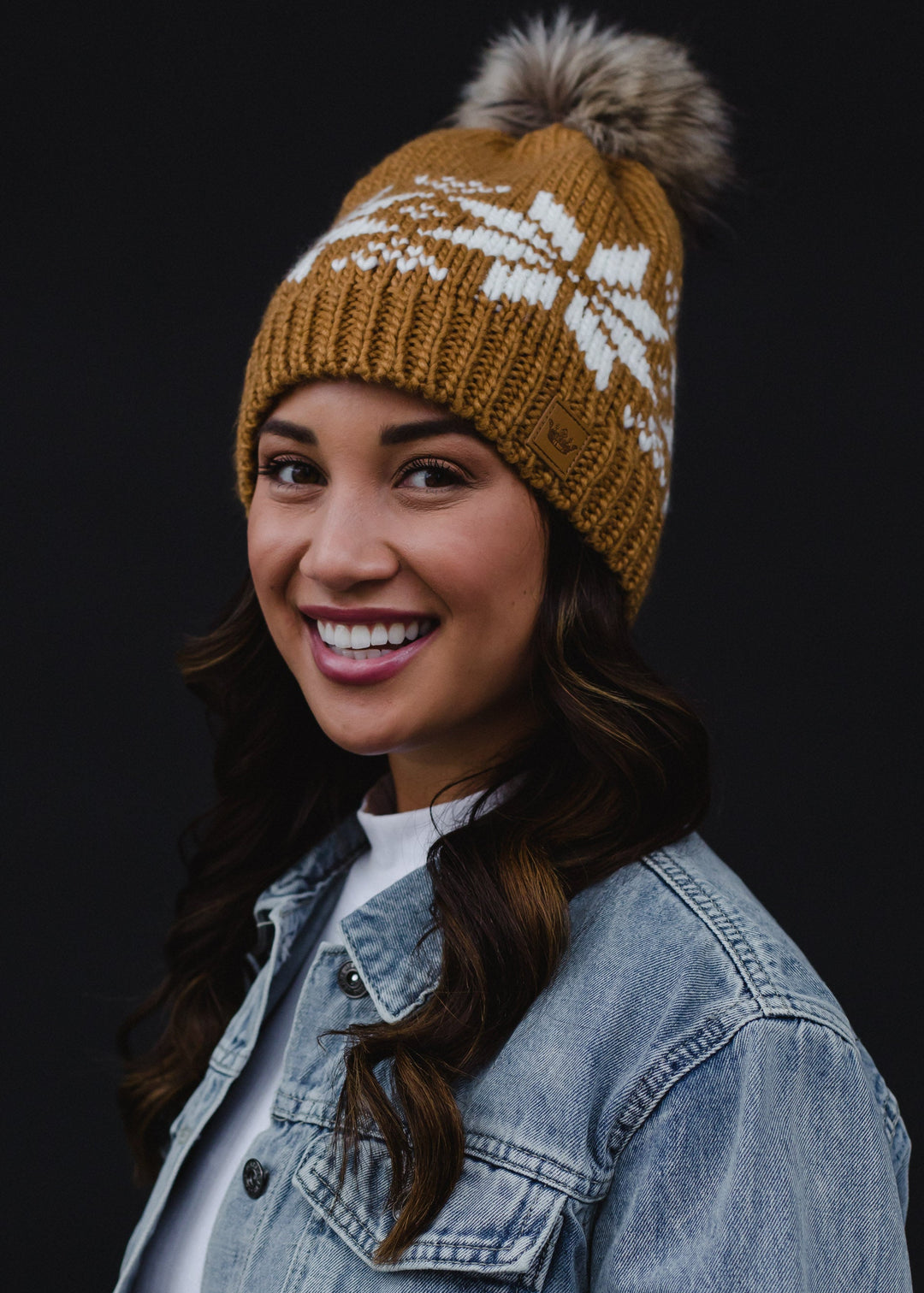 Panache Snowflake Knit Hat - Toques - Big Sun Vernon  | Okanagan Beachwear