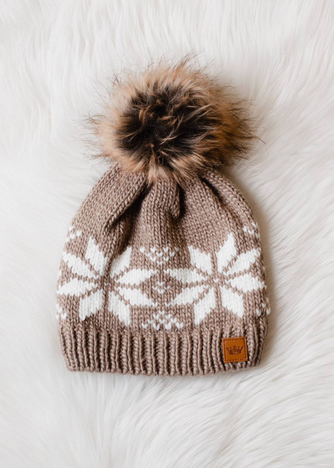Panache Snowflake Knit Hat - Toques - Big Sun Vernon  | Okanagan Beachwear
