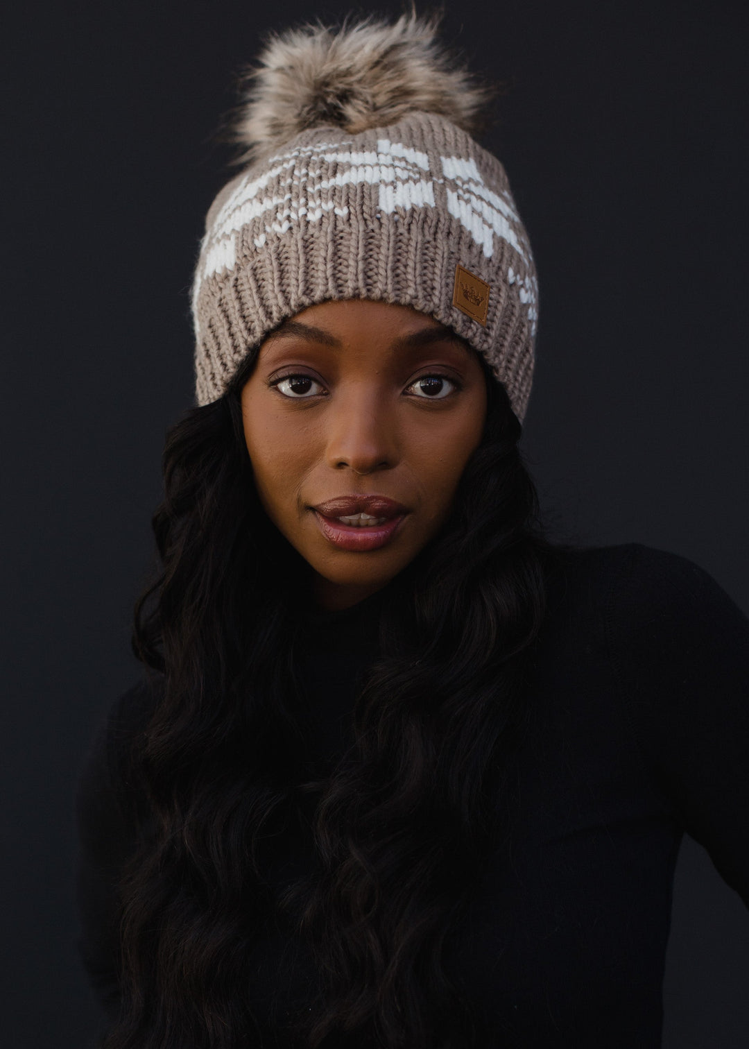 Panache Snowflake Knit Hat - Toques - Big Sun Vernon  | Okanagan Beachwear