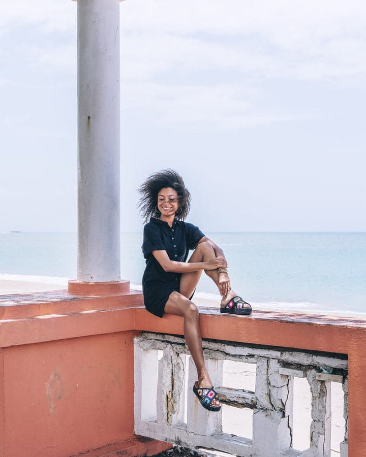 Hurley Stripe Gauze Romper - Womens Rompers - Big Sun Vernon  | Okanagan Beachwear