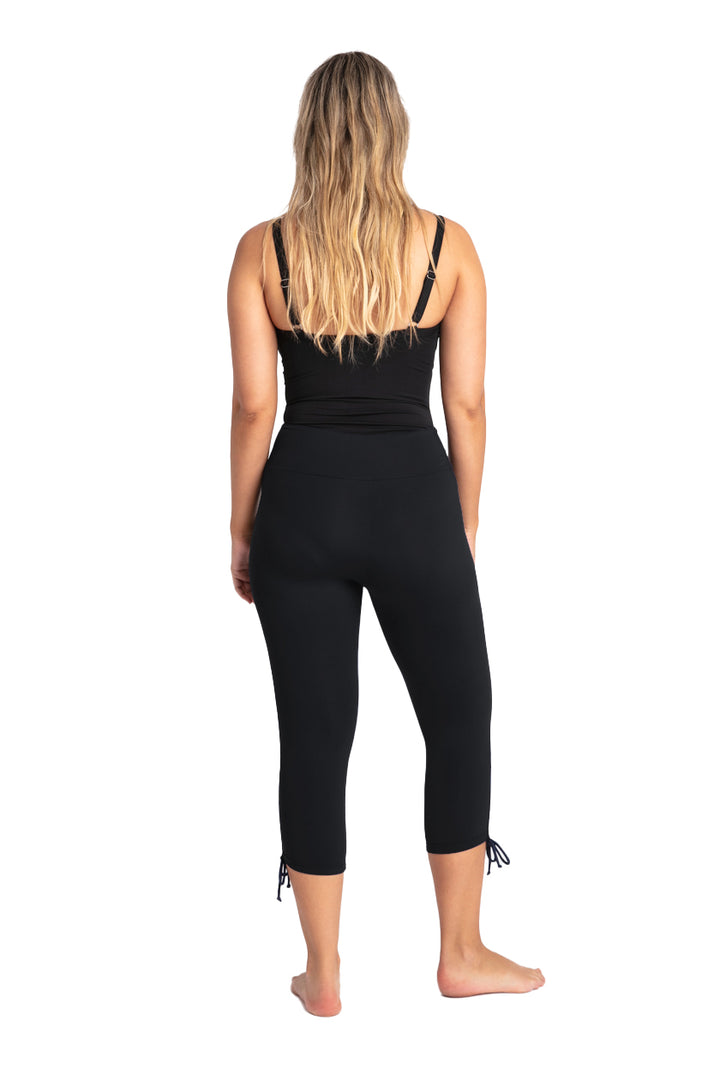 Azura Basix Capri Swim Pant - Womens Swim Short Bikini Bottoms - Big Sun Vernon  | Okanagan Beachwear