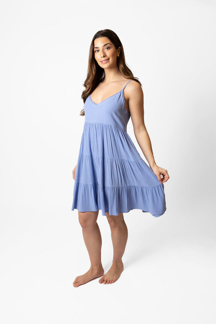 Koy Miami Mini Tiered Dress - Womens Casual Dresses - Big Sun Vernon  | Okanagan Beachwear