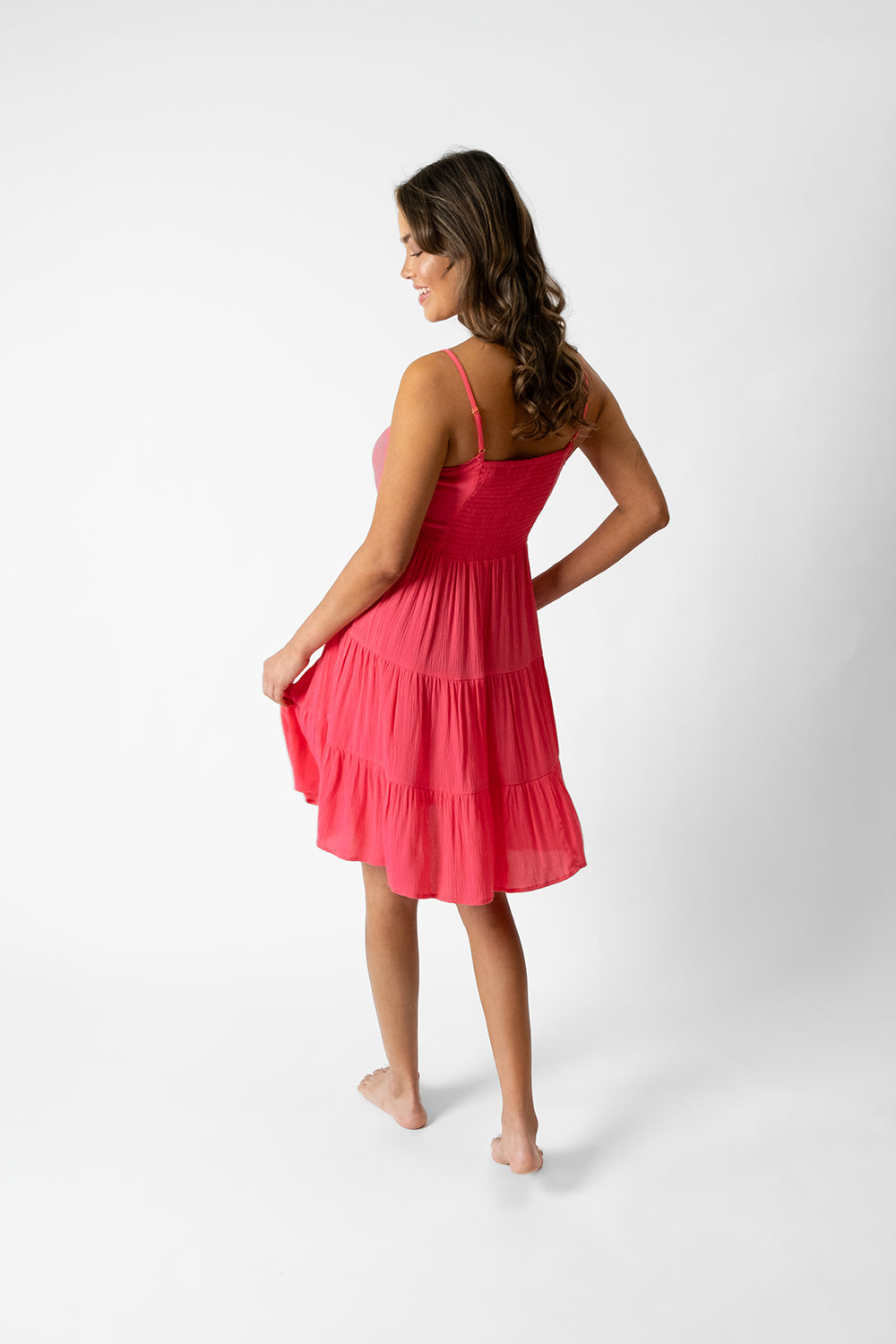 Koy Miami Mini Tiered Dress - Womens Casual Dresses - Big Sun Vernon  | Okanagan Beachwear