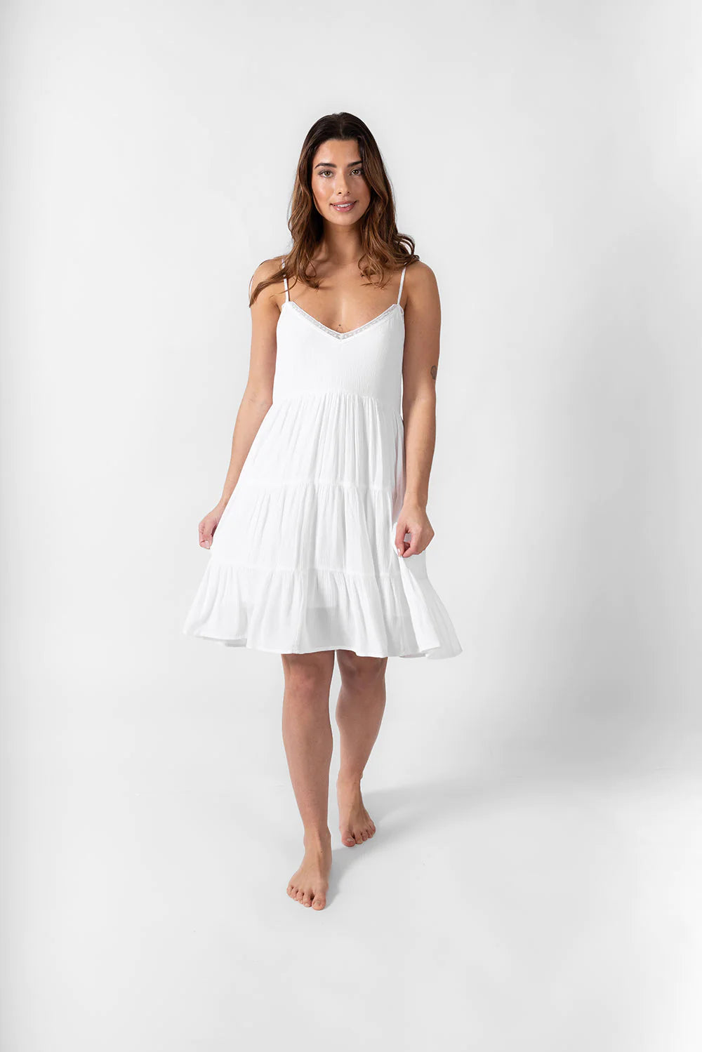 Koy Miami Mini Tiered Dress - Womens Casual Dresses - Big Sun Vernon  | Okanagan Beachwear