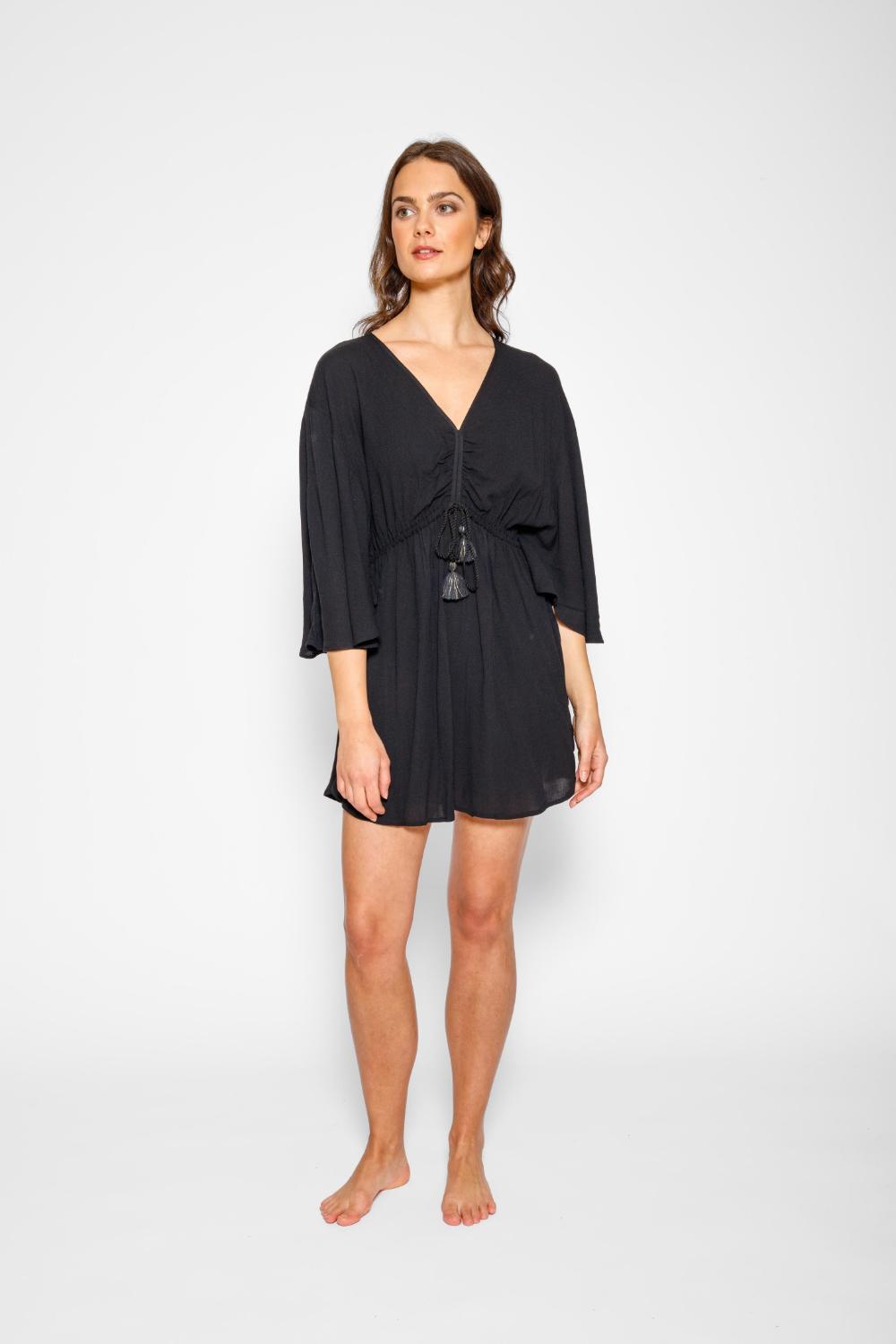 Koy Miami Cinch Front Kaftan - Womens Casual Coverups - Big Sun Vernon  | Okanagan Beachwear