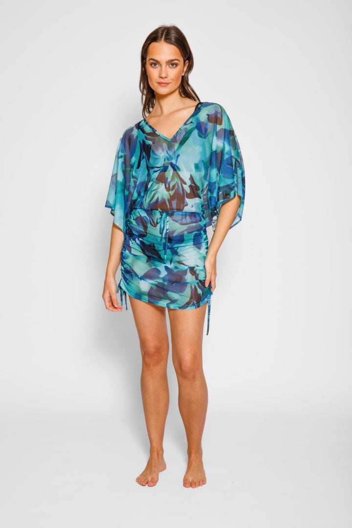 Koy Seascape Mesh Tunic - Womens Tunics - Big Sun Vernon  | Okanagan Beachwear