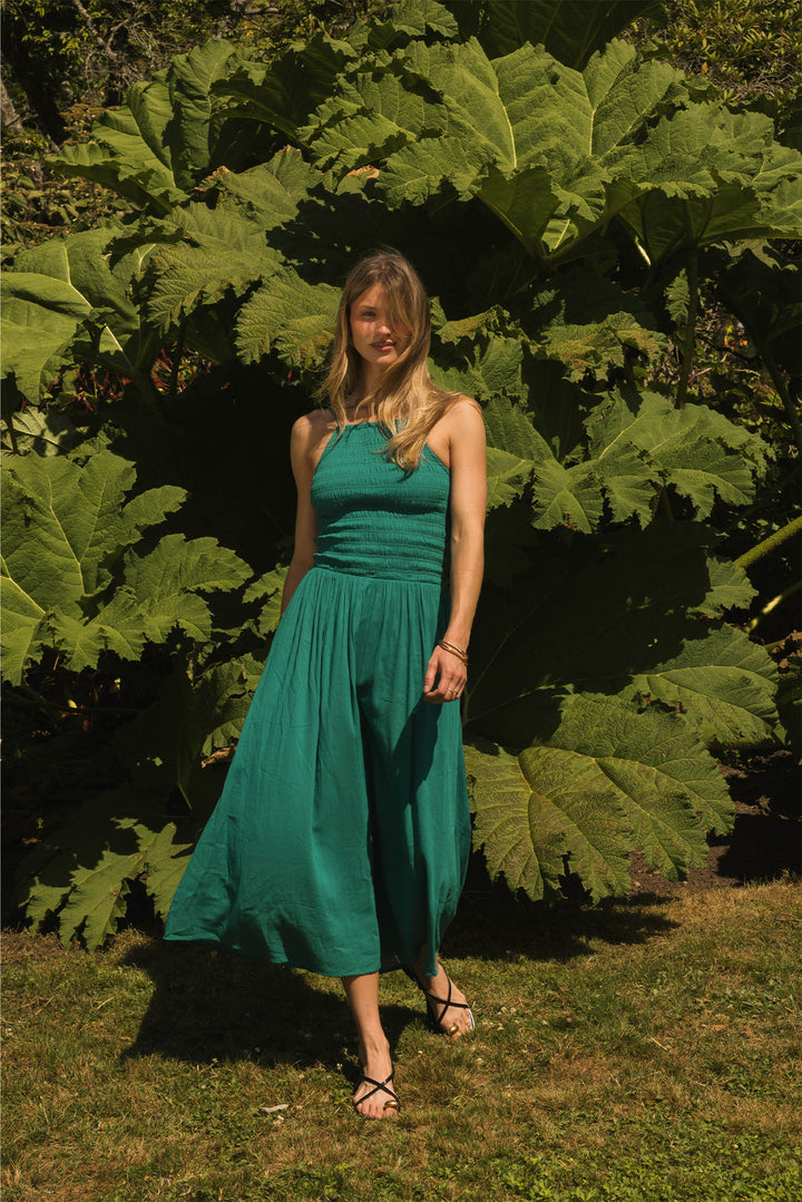 Koy Miami Luxe Hi Neck Midi Dress