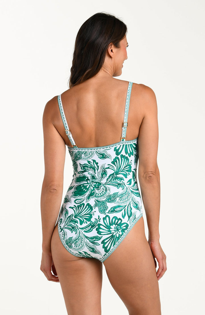 La Blanca Botanical Brocade Lingerie One Piece