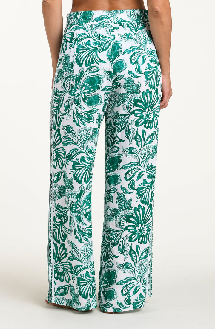 La Blanca Botanical Brocade Wide Leg Pant