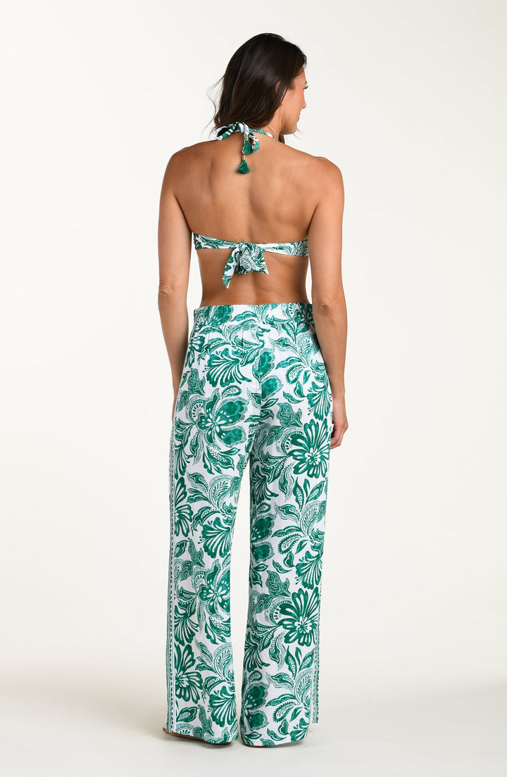 La Blanca Botanical Brocade Wide Leg Pant