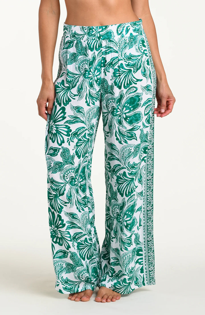 La Blanca Botanical Brocade Wide Leg Pant