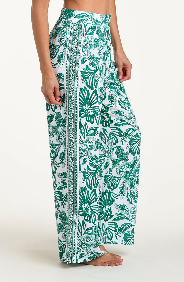 La Blanca Botanical Brocade Wide Leg Pant