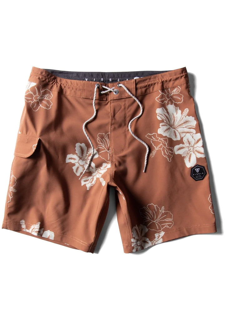 Vissla Byebiscus 17.5" Boardshort - Mens 17" Boardshorts - Big Sun Vernon  | Okanagan Beachwear