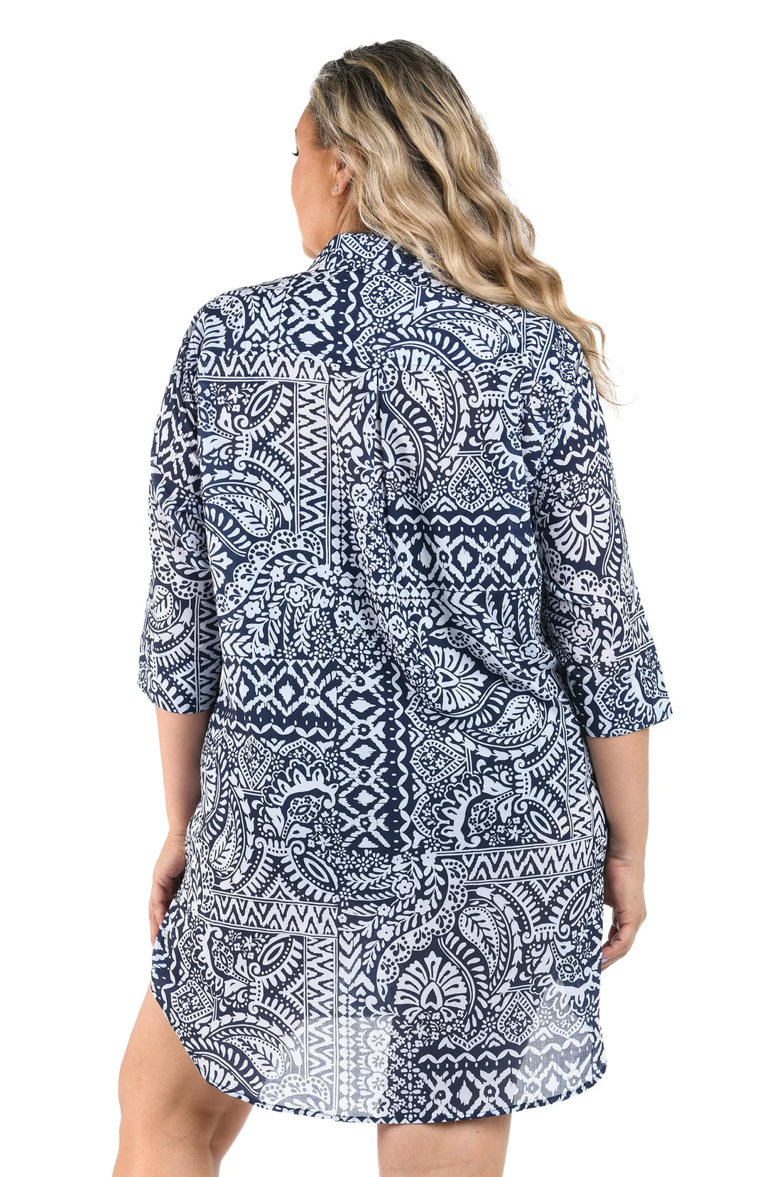 Maxine Island Bohemia Button Down Tunic
