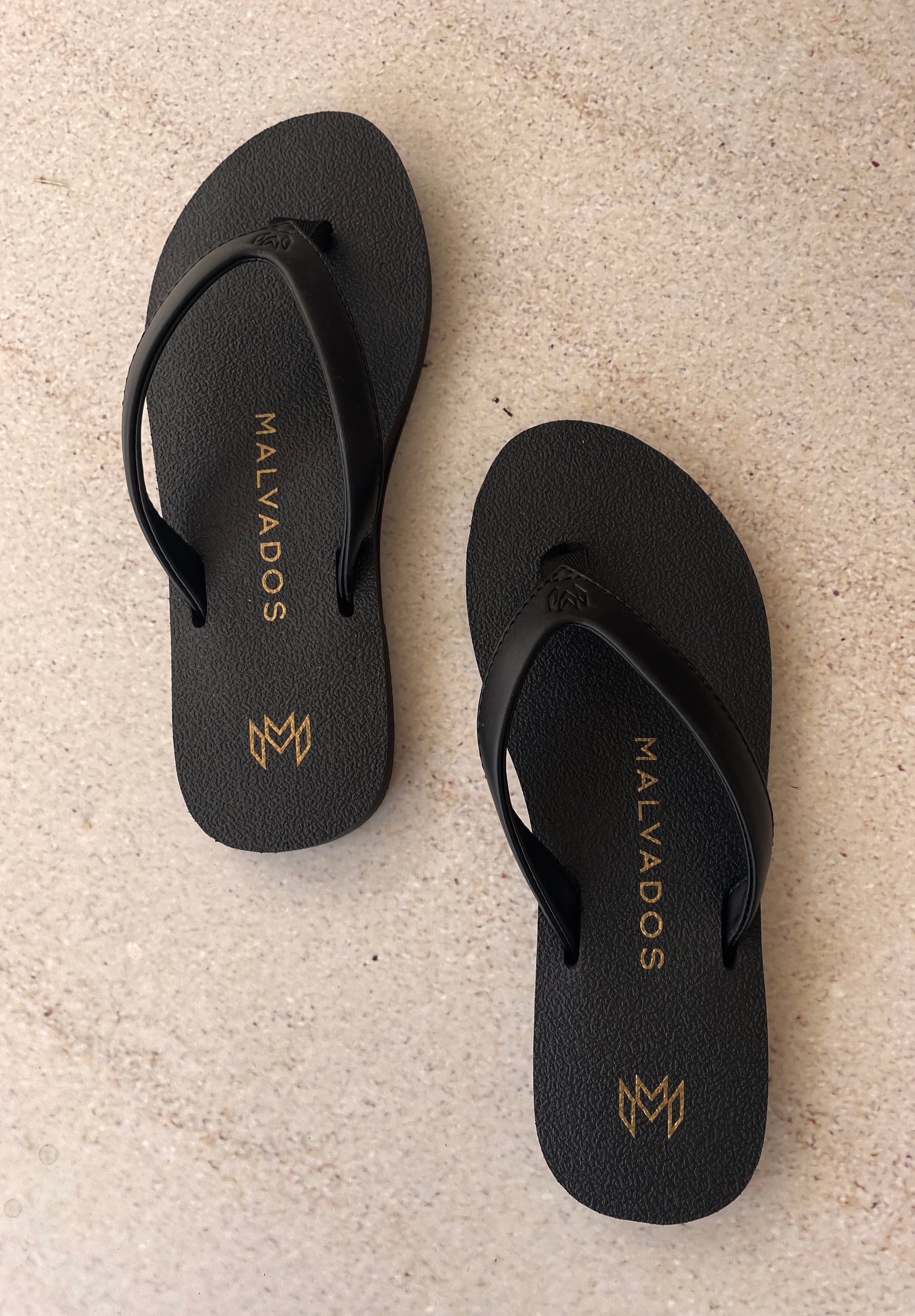 Malvados Marley Blackout Noir Flip Flops