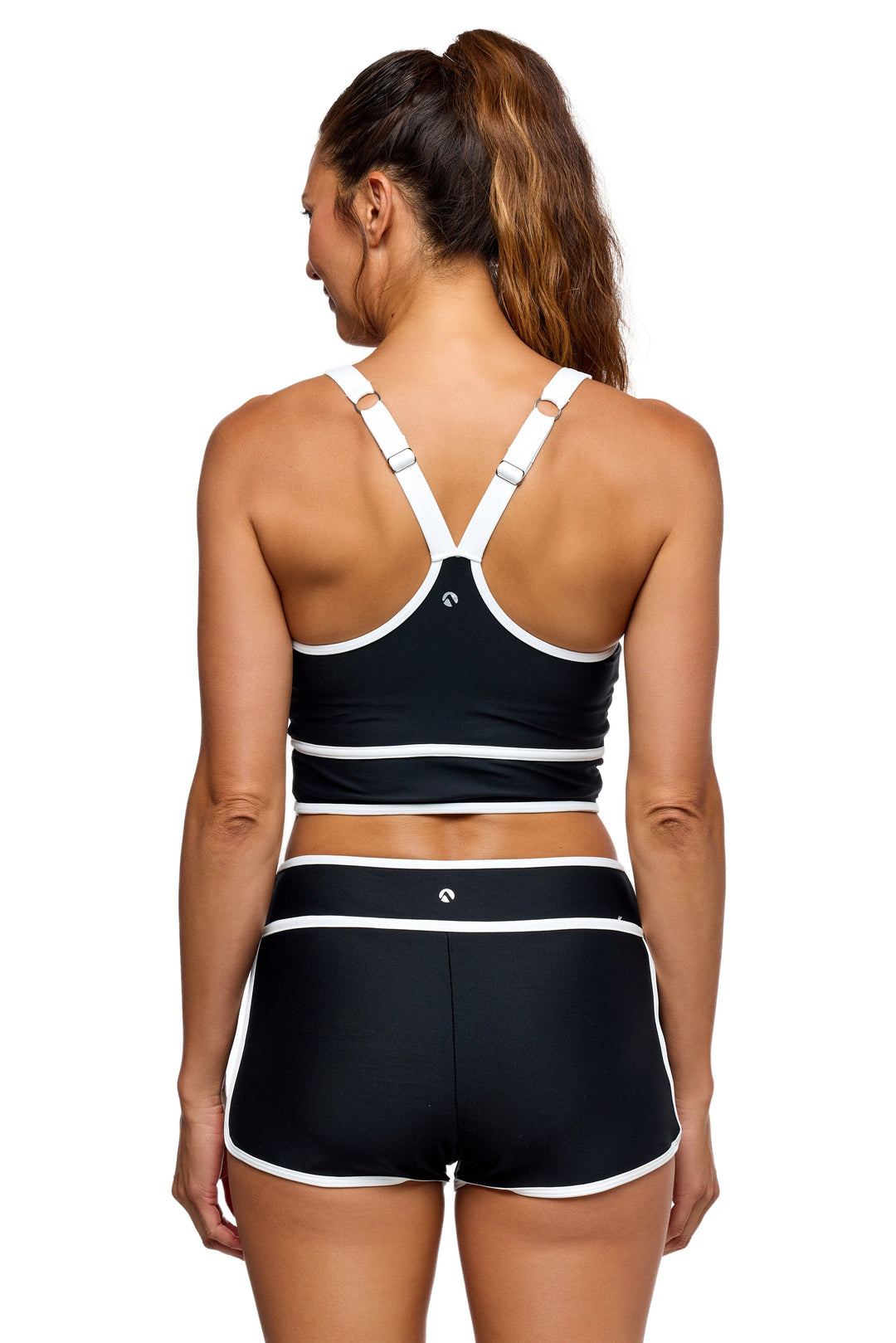 Next On The Run V-neck Crop - Womens Cropped Bikini Tops - Big Sun Vernon  | Okanagan Beachwear