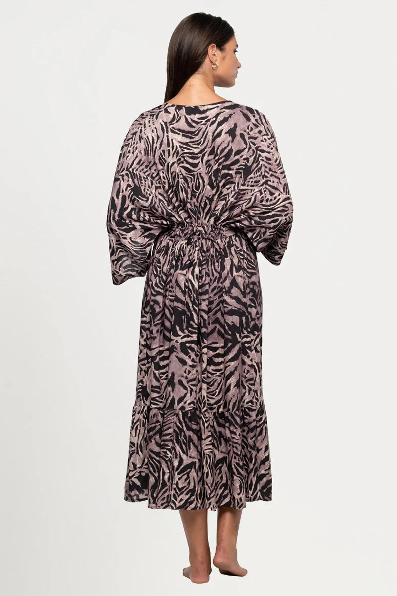 Niptuck Tuamotu Corrimal Maxi Dress