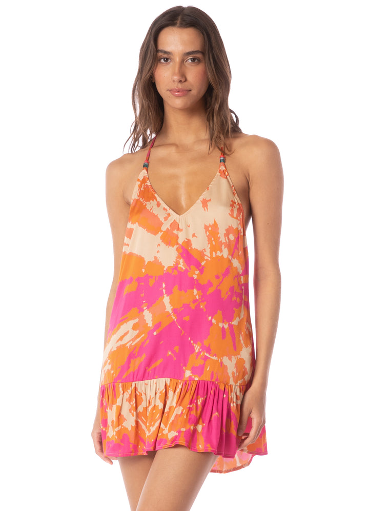 Maaji Flamingo Swirl Linn Dress - Womens Casual Dresses - Big Sun Vernon  | Okanagan Beachwear