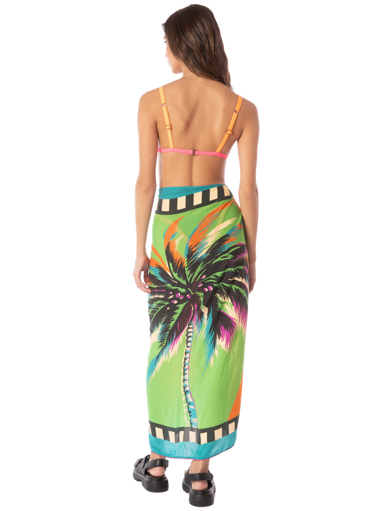 Maaji Citrus Island Isla Pareo - Womens Sarongs - Big Sun Vernon  | Okanagan Beachwear