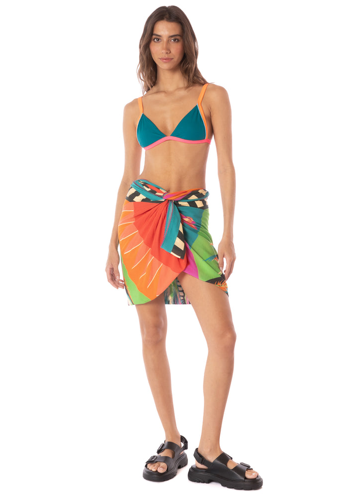 Maaji Citrus Island Isla Pareo - Womens Sarongs - Big Sun Vernon  | Okanagan Beachwear