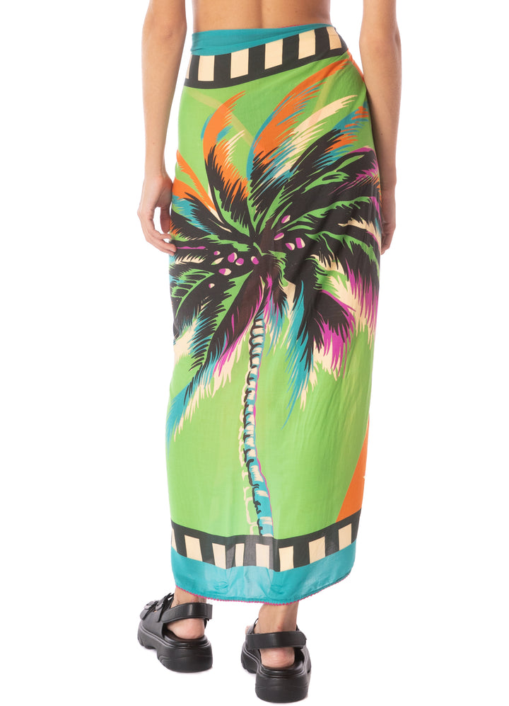 Maaji Citrus Island Isla Pareo - Womens Sarongs - Big Sun Vernon  | Okanagan Beachwear