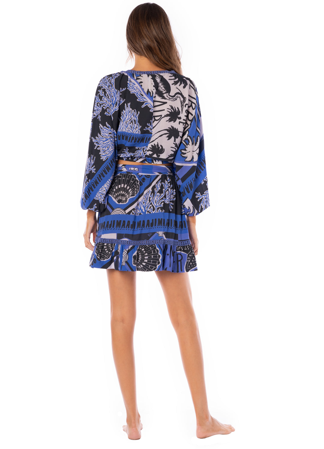 Maaji Eclectic Ocean Ramona Top - Womens Blouse - Big Sun Vernon  | Okanagan Beachwear