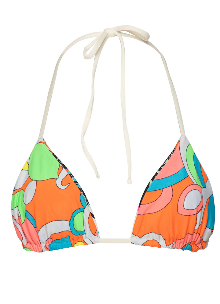 Maaji Citrus Island Balmy Triangle Top - Womens Triangle Bikini Tops - Big Sun Vernon  | Okanagan Beachwear