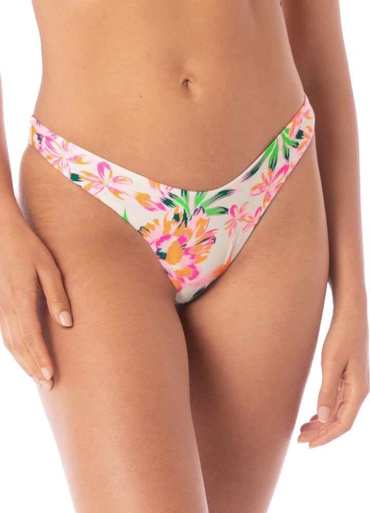 Maaji Bubbly Blossom Splendour Bottom - Womens Regular Bikini Bottoms - Big Sun Vernon  | Okanagan Beachwear