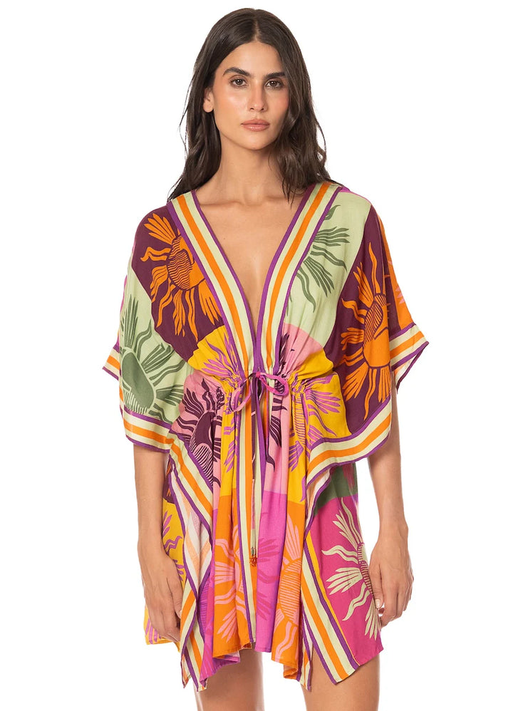 Maaji Patch Play Vanilla Kaftan