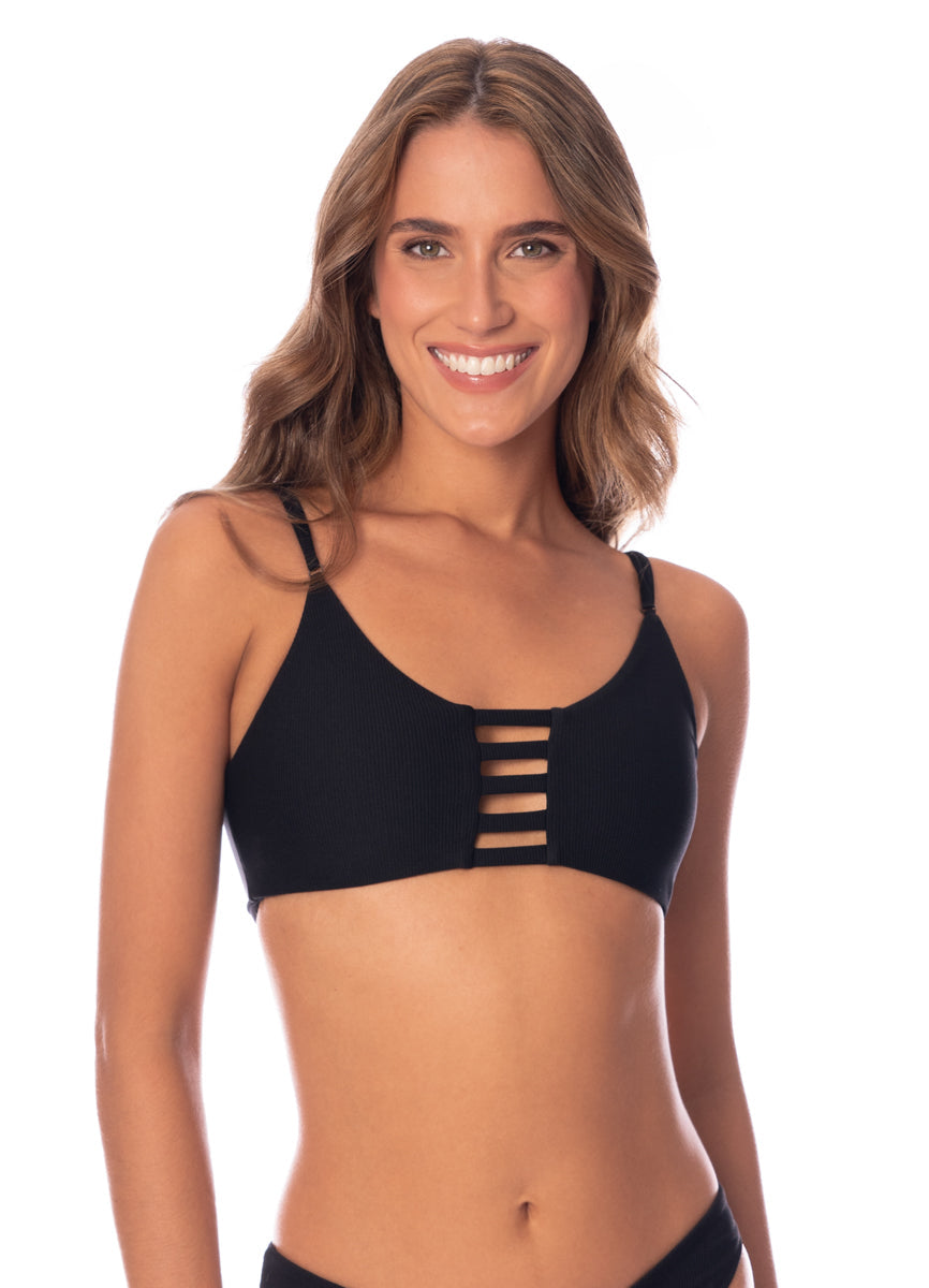 Maaji Jade Black Praia - Womens Bikini Tops - Big Sun Vernon  | Okanagan Beachwear