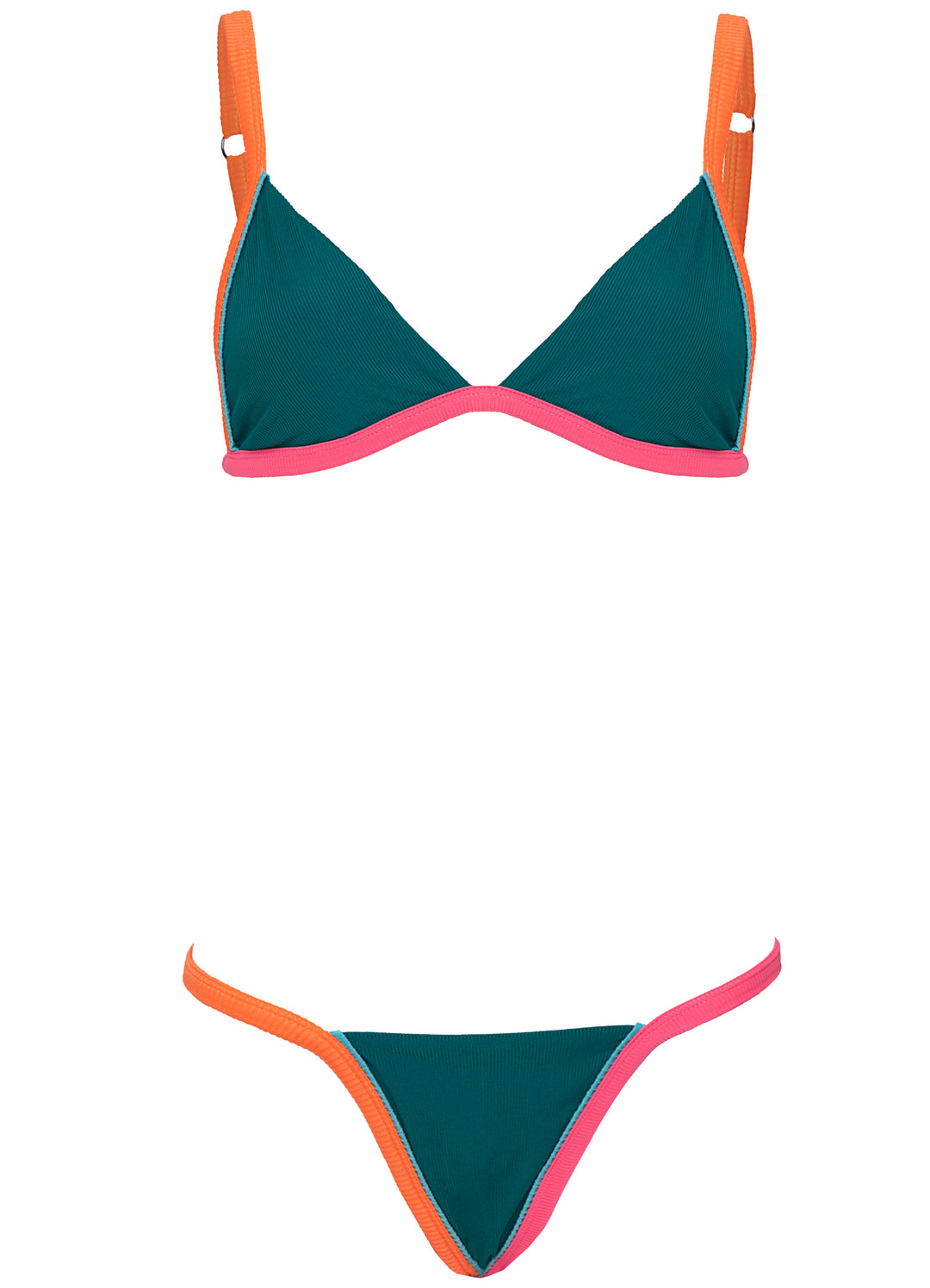 Maaji Verdant Breeze Treva Bottom - Womens Hi Cut Bikini Bottoms - Big Sun Vernon  | Okanagan Beachwear