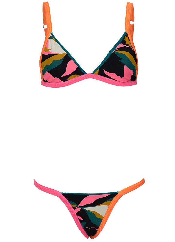 Maaji Verdant Breeze Treva Bottom - Womens Hi Cut Bikini Bottoms - Big Sun Vernon  | Okanagan Beachwear