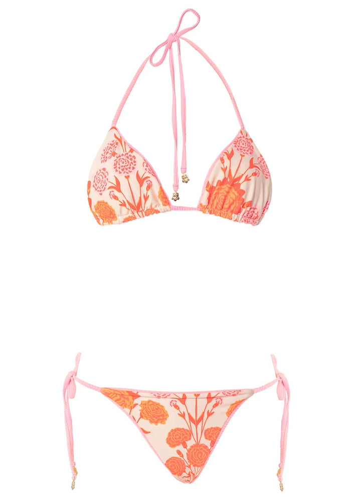 Maaji Rose Mirage Sunflash Tie Side Bottom