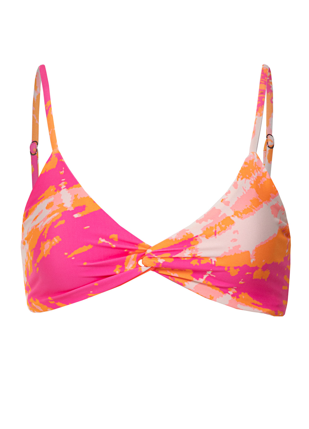 Maaji Flamingo Swirl Twisted Top - Womens Bralette Bikini Tops - Big Sun Vernon  | Okanagan Beachwear